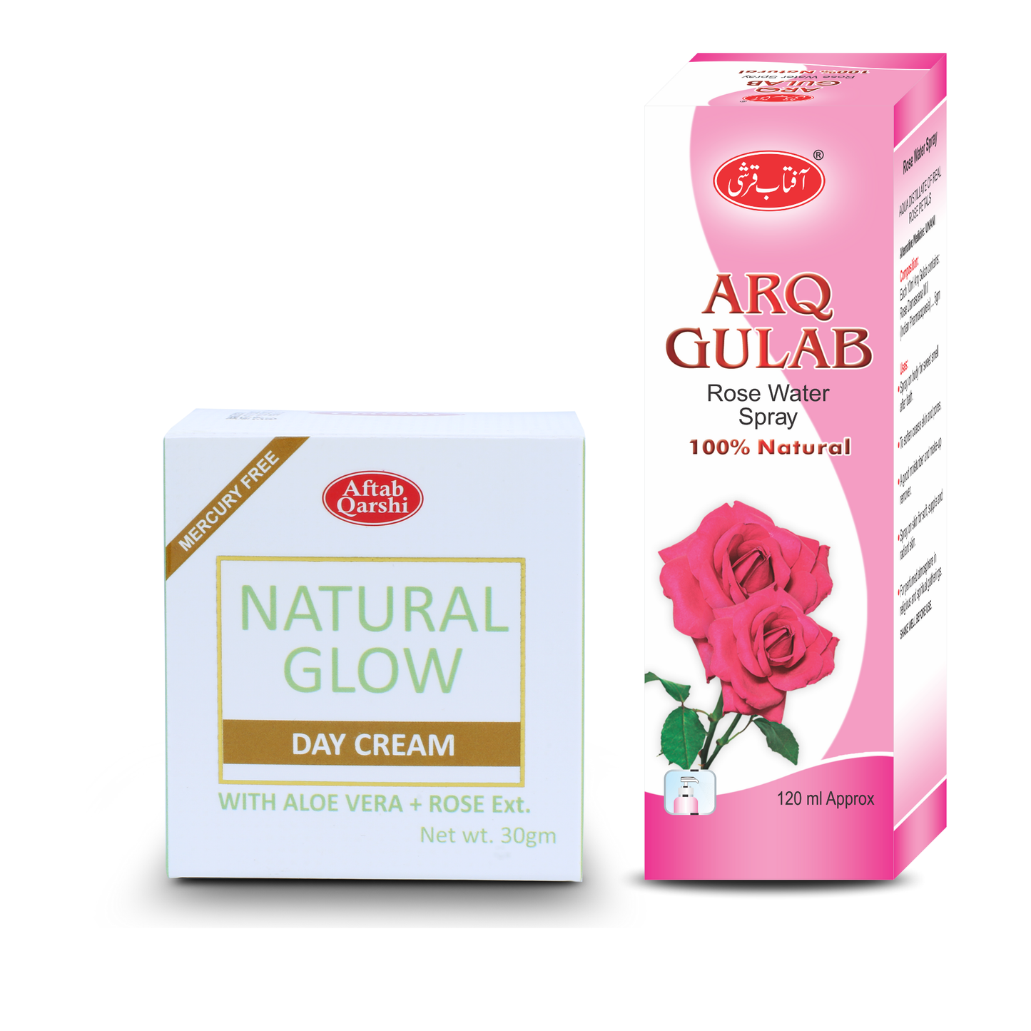 Natural Glow Day Cream 30gm + (Free Arq Gulab )